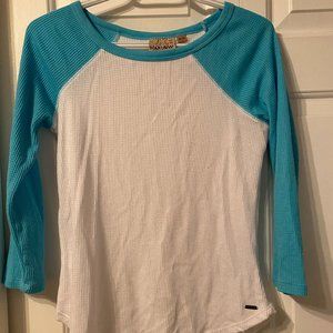 ~2 for $25 or 3 for $30 ~Blue and White Harlow Top